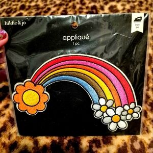 Hildie & Jo Rainbow Appliqué Patch - Multicolor